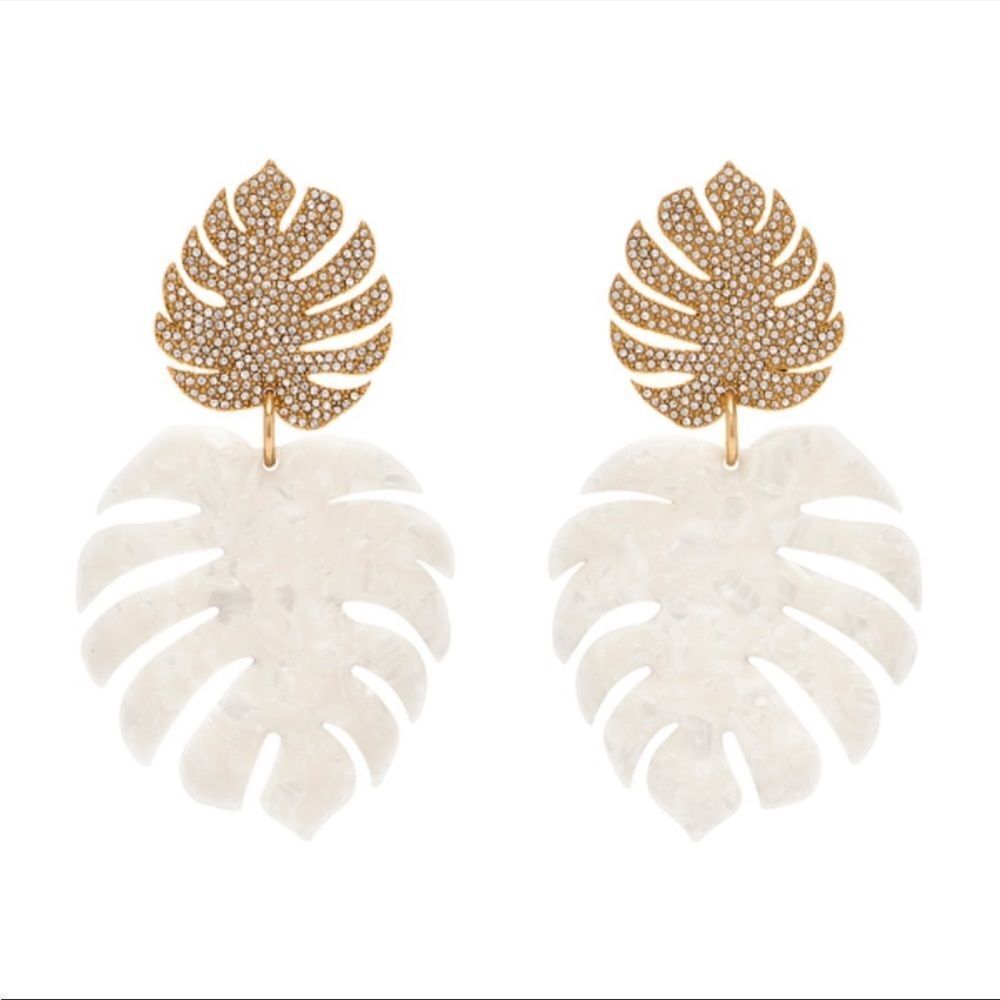 India Hicks Palm Earrings
